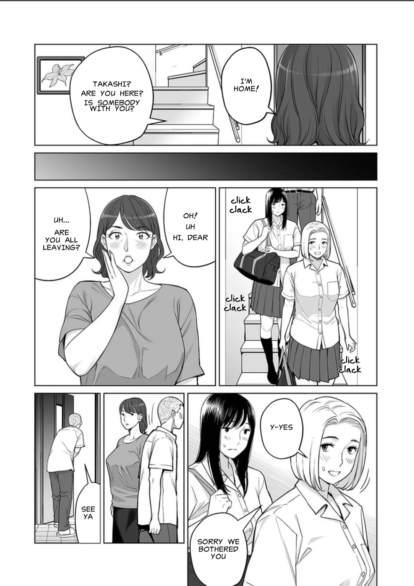 Takashi's Mom Is Also A Dirty Slut Chapter 1000 Page 3
